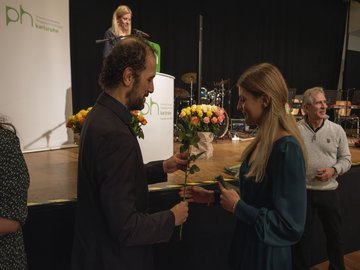 PHKA-Absolvent:innenfeier 2023 im Südwerk Karlsruhe. Foto: Gustavo Alàbiso/PHKA