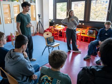Boys' Day 2026 an der Pädagogischen Hochschule Karlsruhe: Im Workshop Mathematik. Foto: PHKA/Hahl