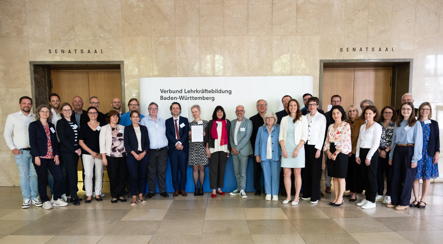 Gründungsveranstaltung „Verbund Lehrkräftebildung Baden-Württemberg“. Foto: Philipp Lin