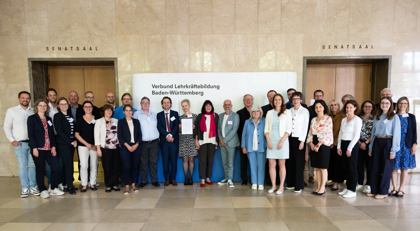 Gründungsveranstaltung „Verbund Lehrkräftebildung Baden-Württemberg“. Foto: Philipp Lin