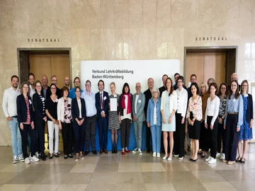 Gründungsveranstaltung „Verbund Lehrkräftebildung Baden-Württemberg“. Foto: Philipp Lin