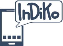 Tablet mit Sprechblase, in dieser steht InDiKo