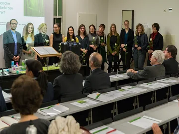 Die Deutschlandstipendiaten 2017/2018. Foto: Pädagogische Hochschule Karlsruhe