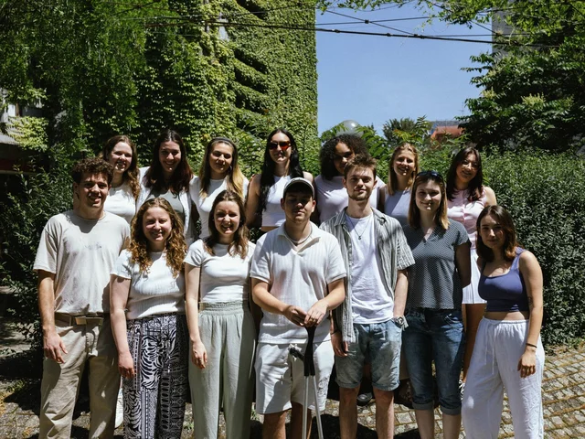 Gruppenbild der Studierenden der Fachschaft Englisch