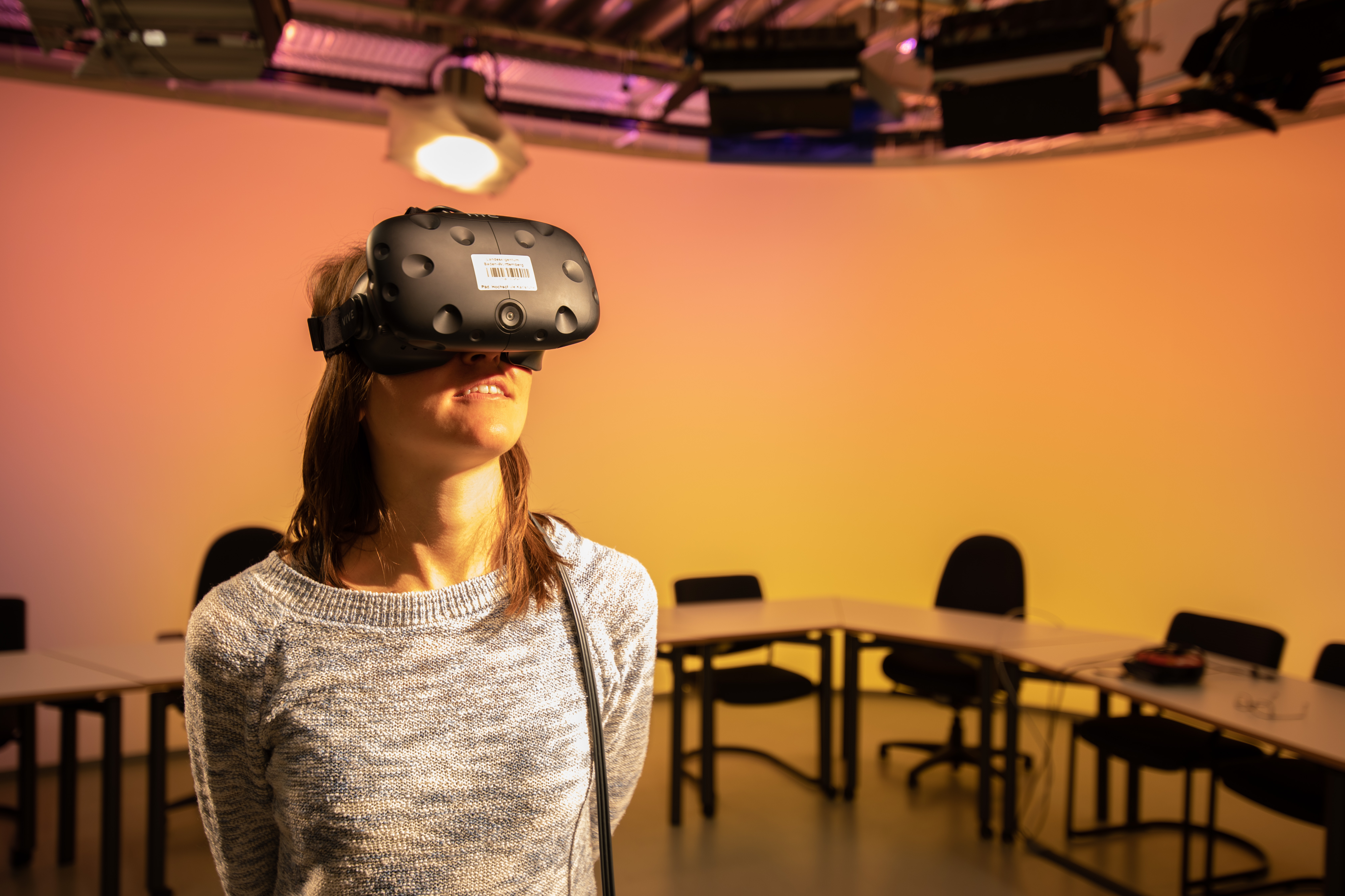 Virtual Reality eröffnet neue Lehr-und-Lern-Horizonte. Foto: David Manherz/Pädagogische Hochschule Karlsruhe
