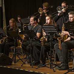 _DSF4677.jpg Absolvent:innenfeier der PHKA 2025: PHKA-Big Band. Foto: Gustavo Alàbiso\PHKA