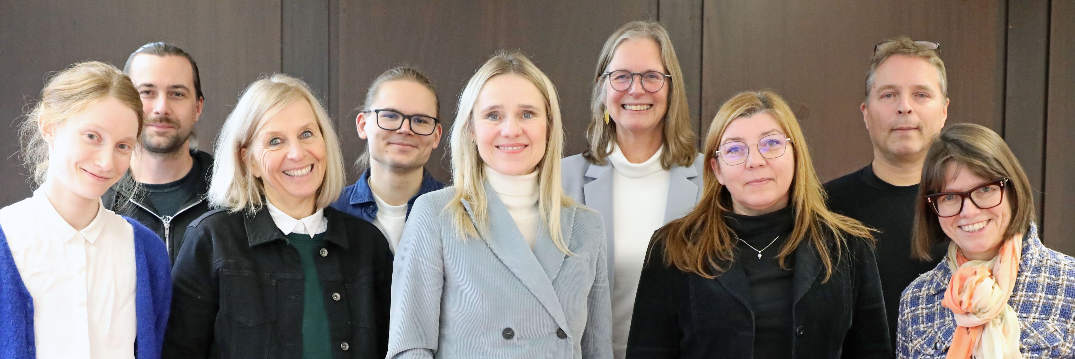 Gruppenbild der Verbundpartner ResoLut beim Treffen am 1. Dezember 2025 in Karlsruhe (Bild: PHKA)
